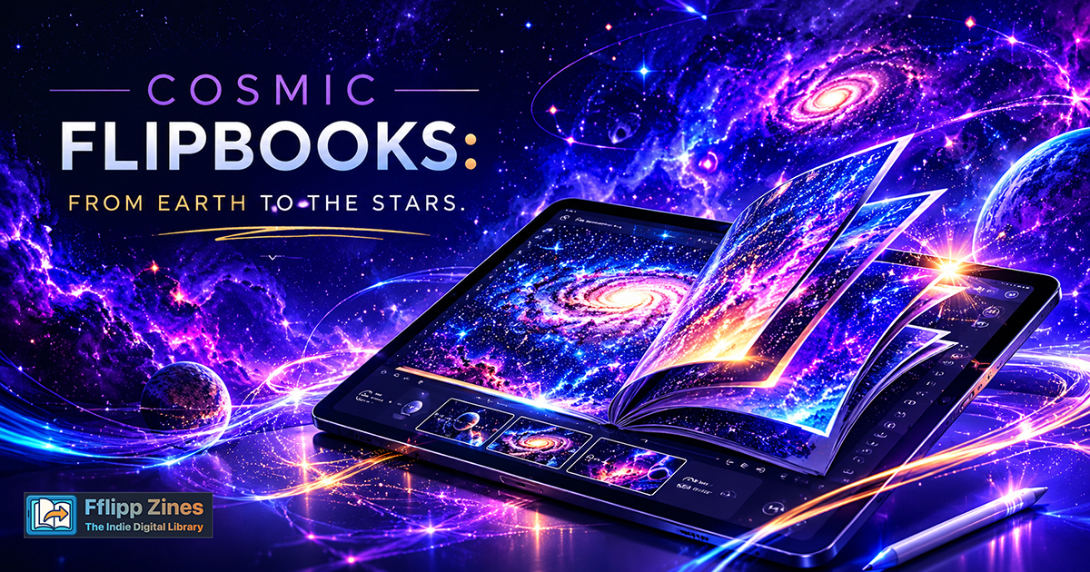 Cosmic Flipbooks: Document the Universe from Earth to the Stars